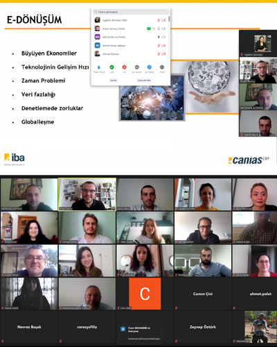 caniasERP Webinar’ında E-Dönüşüm İle İlgili Sorular Yanıtlandı